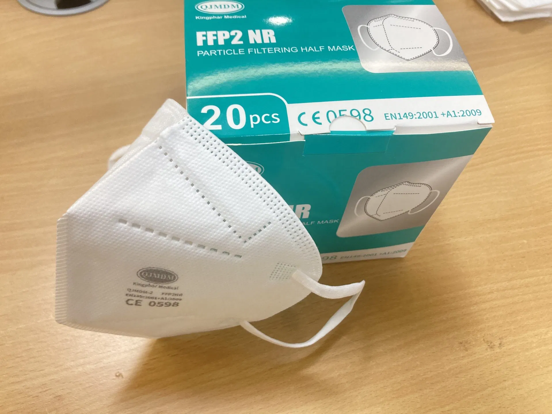 KN95/ Kf94 Respirador de Protección Personal En149 GB2626-2019 Mascarilla FFP2 Mascarilla