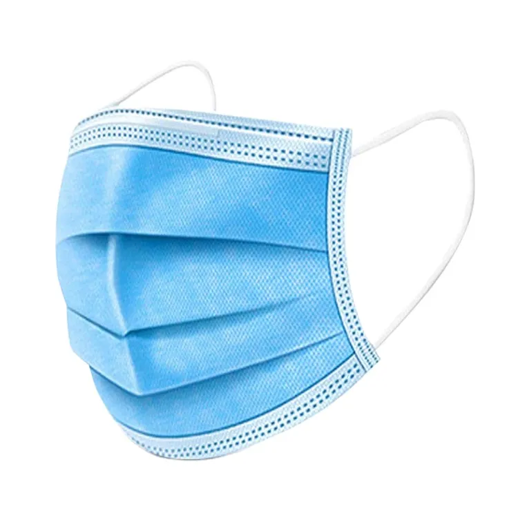 Mascarilla facial civil desechable no tejida 3ply