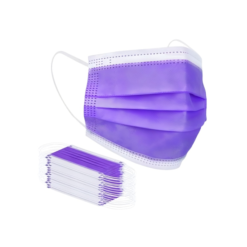 Mascarillas desechables para protección 3 Mascarillas de seguridad de capas para uso diario de adultos