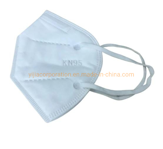 Filtración de Alta Eficiencia 5 Capas de Spunbond Desechable KN95 Mascarilla
