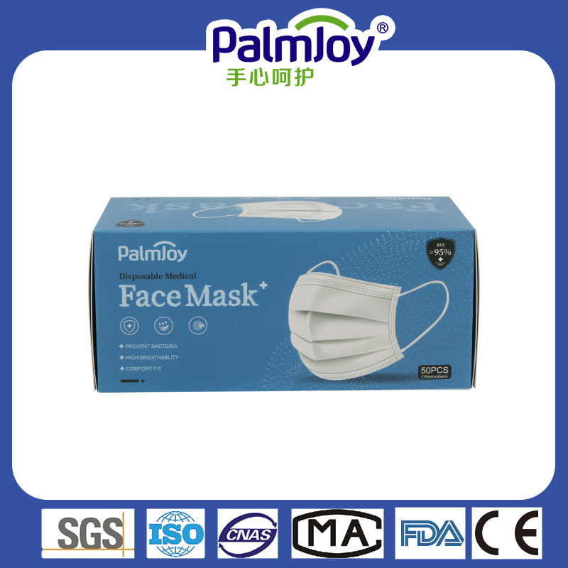 Mascarillas médicas desechables suaves para cuidar la salud, mascarillas faciales para autobuses escolares y supermercados