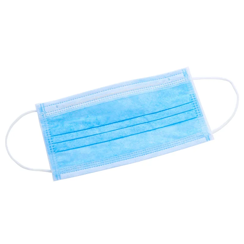 Mascarilla médica desechable protectora con lazo para la oreja aprobada por CE y FDA 3ply