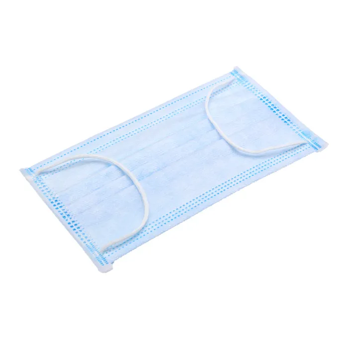 Mascarilla desechable azul 1
