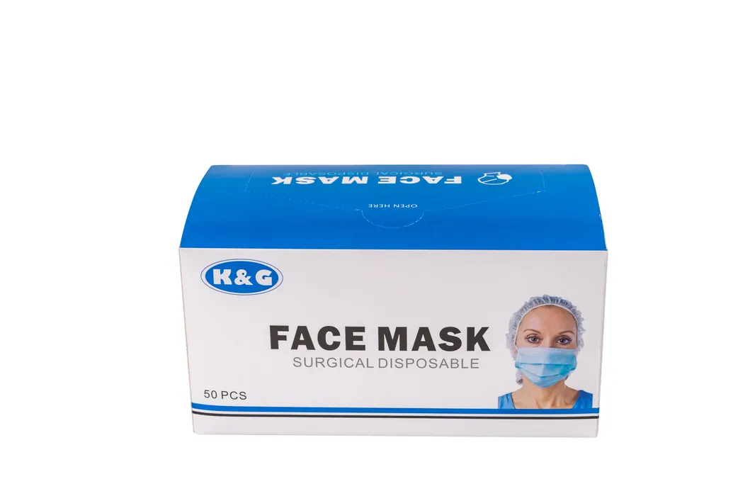 Máscara facial desechable 3 capas