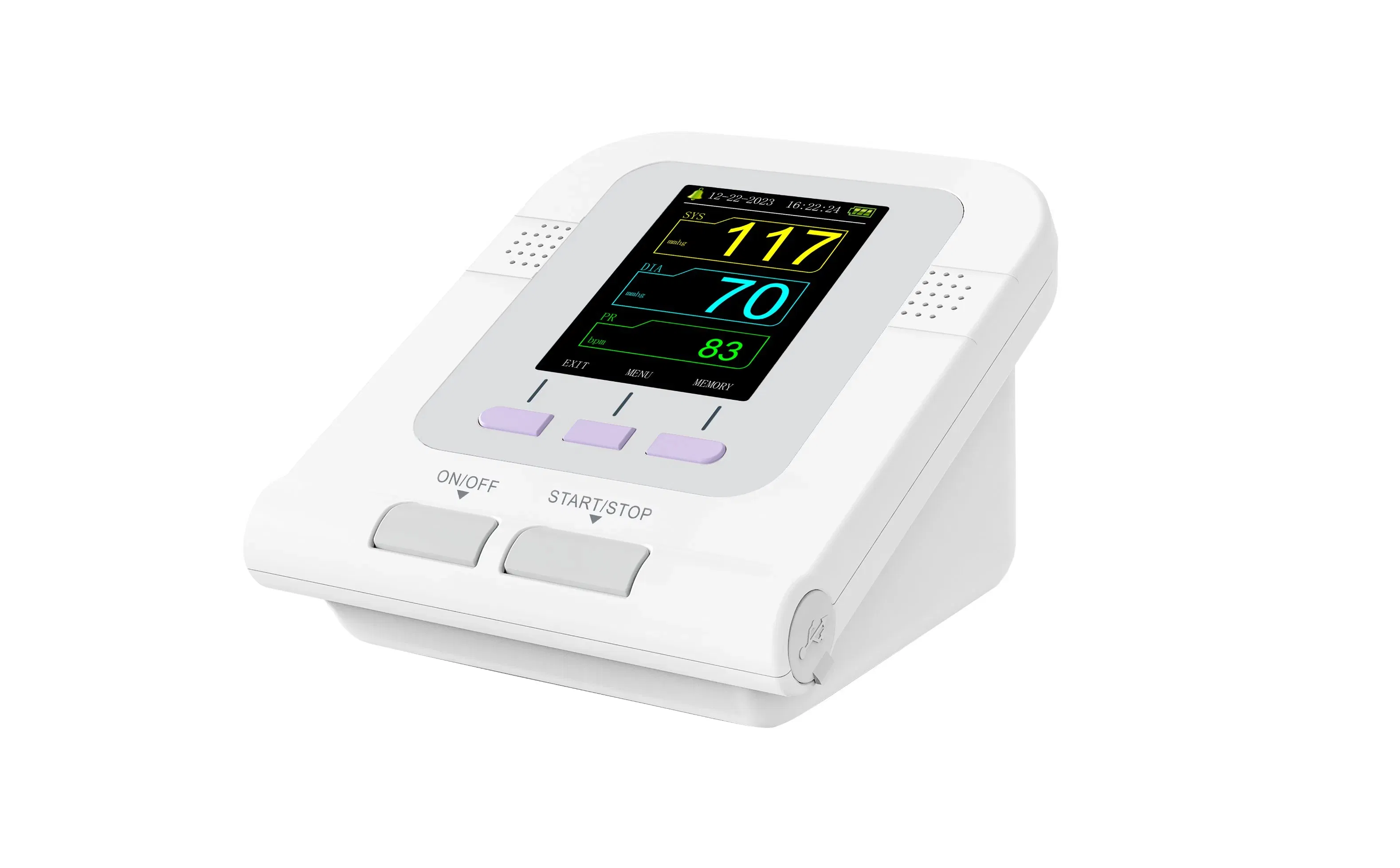 Clinical Grade Home Bp Monitor Automatic Inflation with Medical Accuracy and Arrhythmia Screening