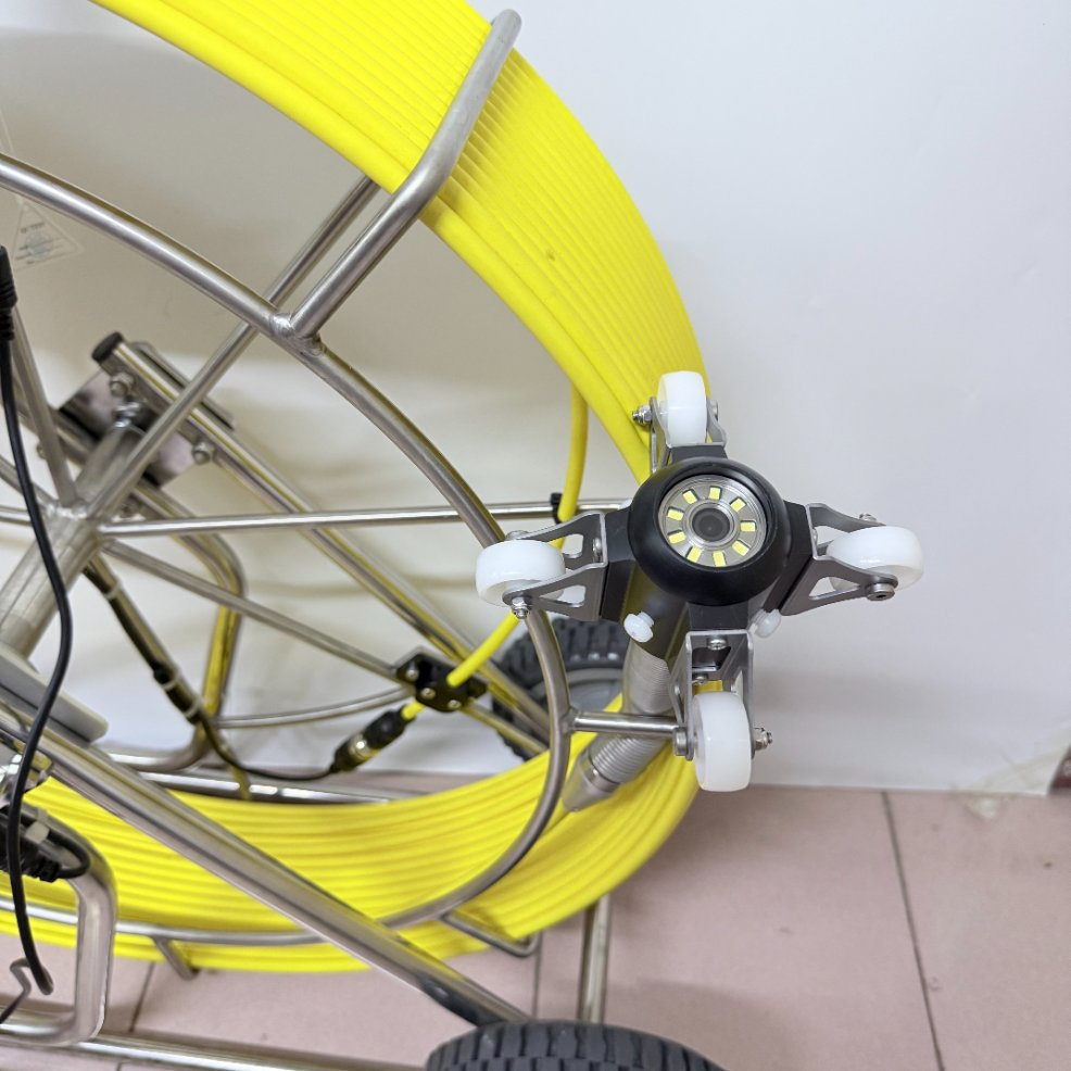 OEM 38mm Mini Head 7'' TFT Monitor 20m/30m/40m/50m Cable CCTV Endoscope Sewer Drain Pipeline Camera for Plumbing Pipe Inspection