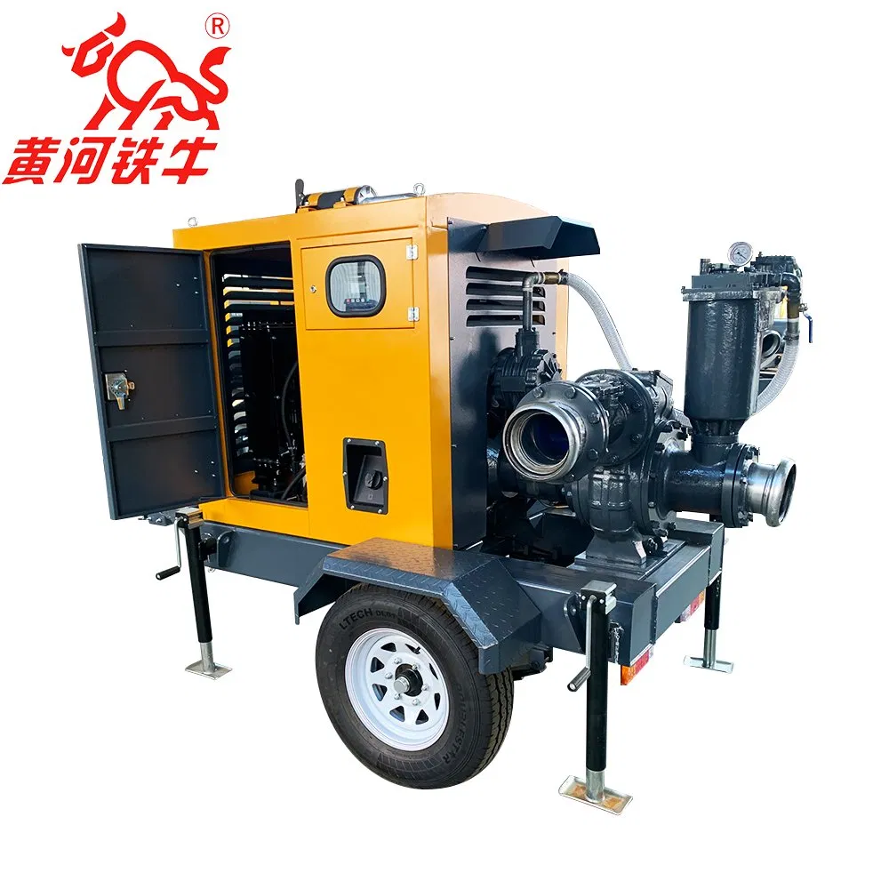 Mobile and Flexible High Vacuum Assisted Agricultural Irrigation Self Suction Pump