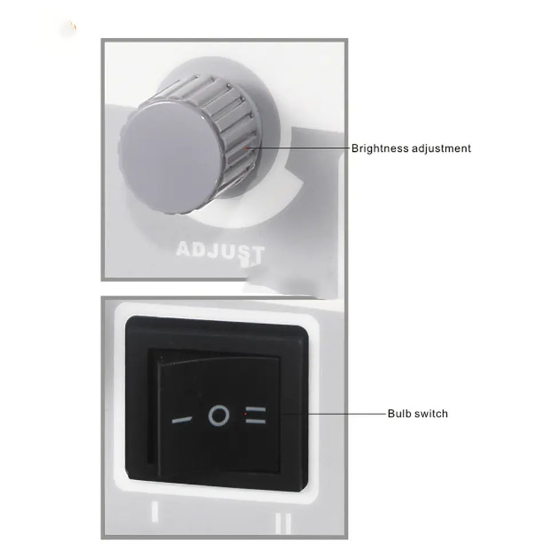 Medical Portable Endoscope LED Cold Endoscopic Light Source Lamp for Endoscope.