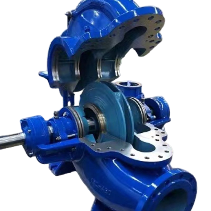 Industrial Electric High Pressure Horizontal Single Stage Double Suction Centrifugal Water Pump for Farmland Irrigation