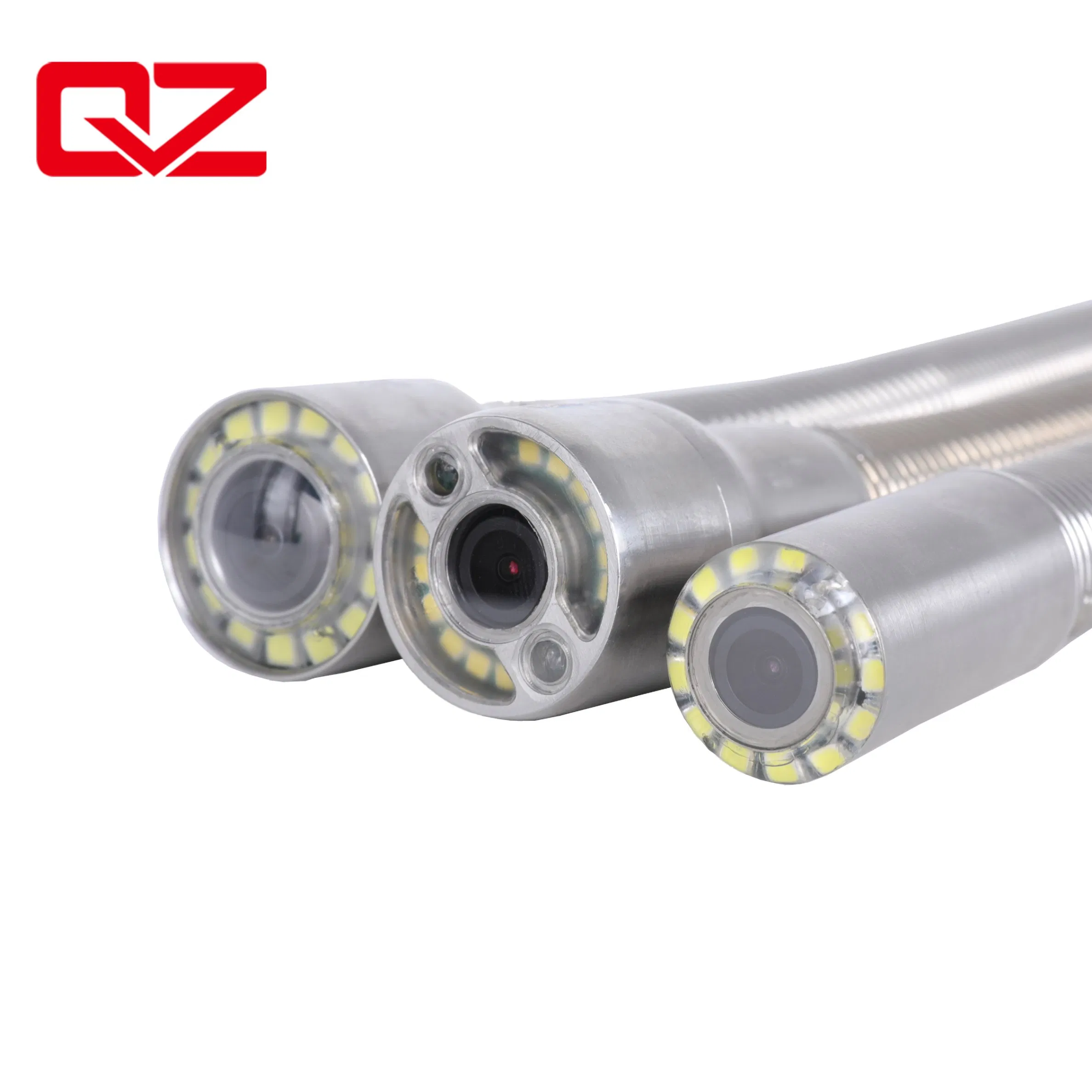 Qyteco 150 Degree View Angle 29mm Industrial Sewer Drain Pipe Endoscope Inspection Ccctv Camera Head