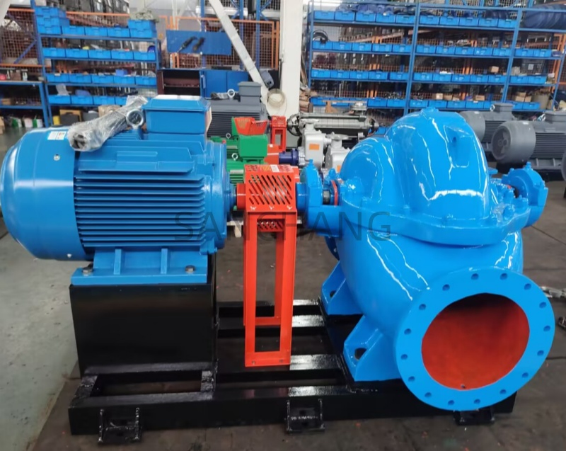 Horizontal Electric Double Suction High Flow Single Stage Split Case Centrifugal Irrigation Pump