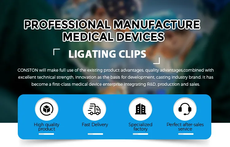 Titanium Ligating Clips Overview