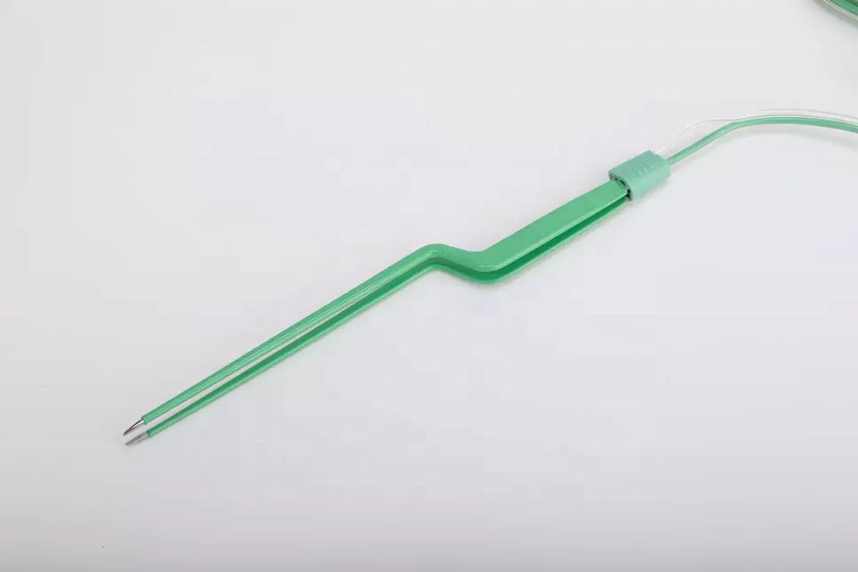 Disposable Surgical Instruments Set Irrigation Bipolar Forceps Kit Electrosurgical Tweezers Dripping Esu Bipolar Forceps