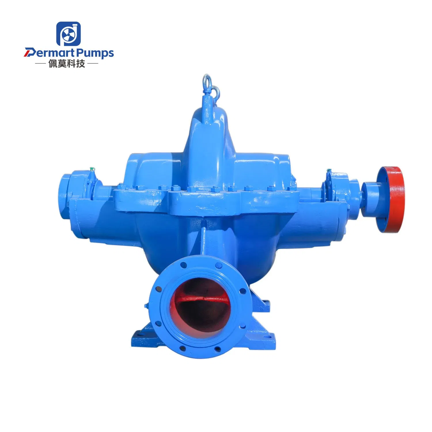 2016m3/H Flow 59m Head 520kw Horizontal Water Split Case Double Suction Centrifugal Pump for Farmland Irrigation