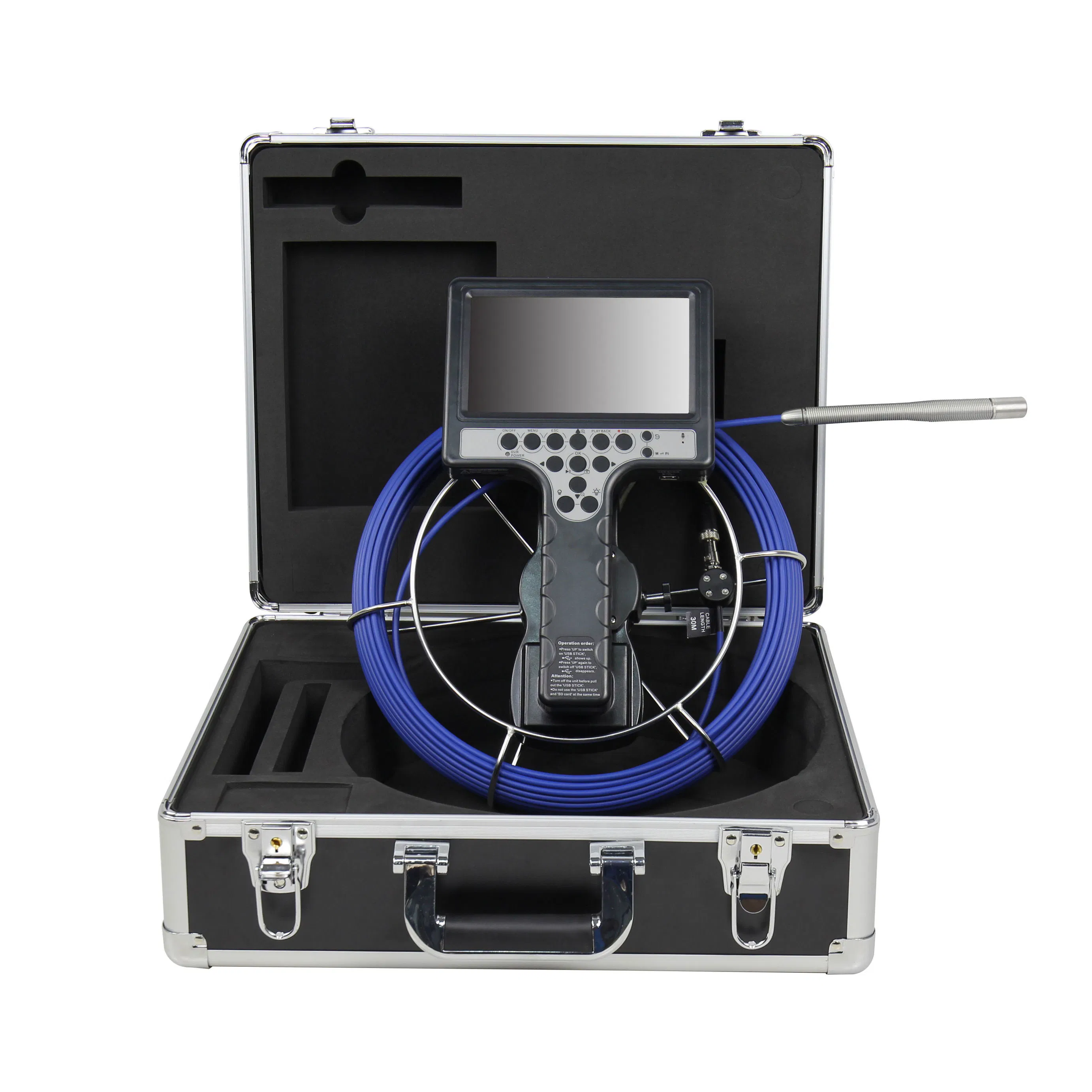 Wopson Industrial 23mm Mini Head Endoscope Sewer Drain Pipeline Camera Underwater