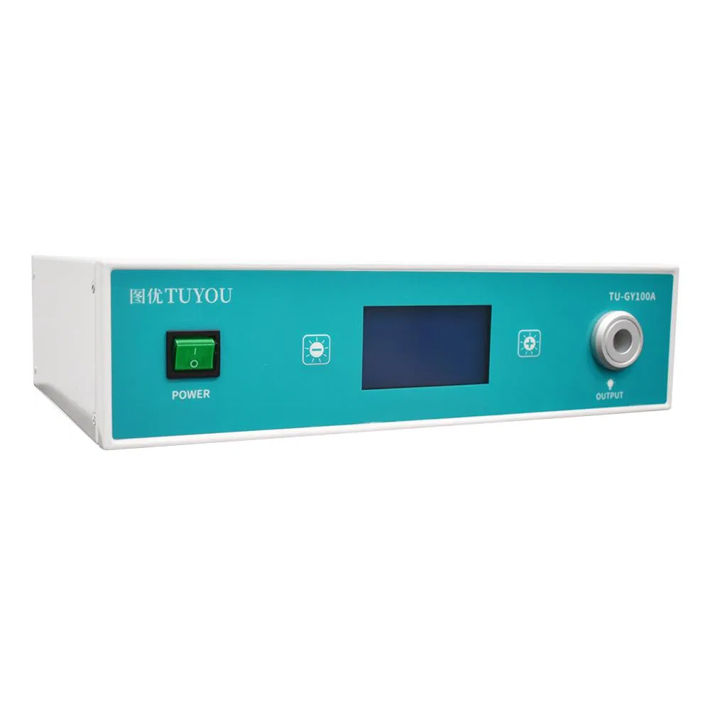 Medical Endoscopic 100W LED Cold Light Source for Physical Examinatiojn Surgery