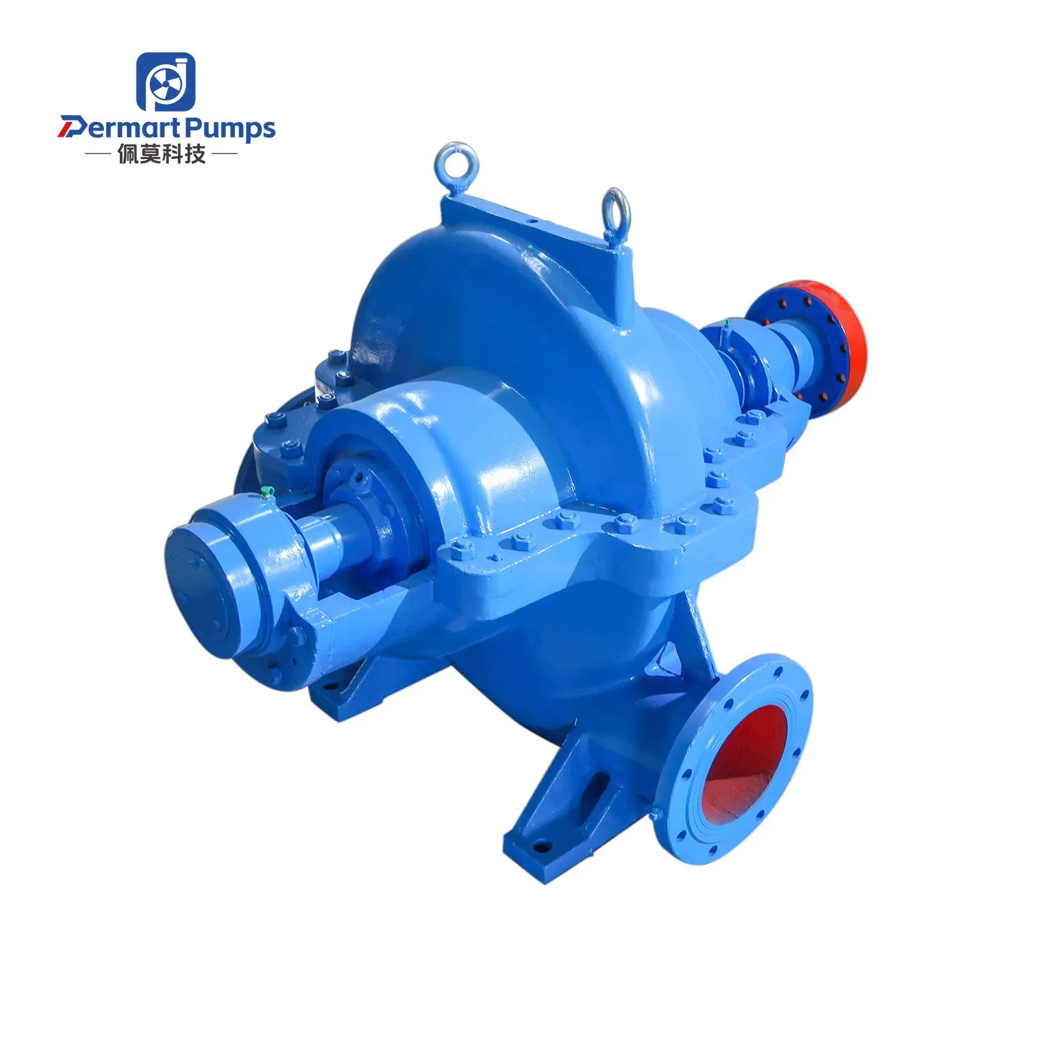 2016m3/H Flow 59m Head 520kw Horizontal Water Split Case Double Suction Centrifugal Pump for Farmland Irrigation