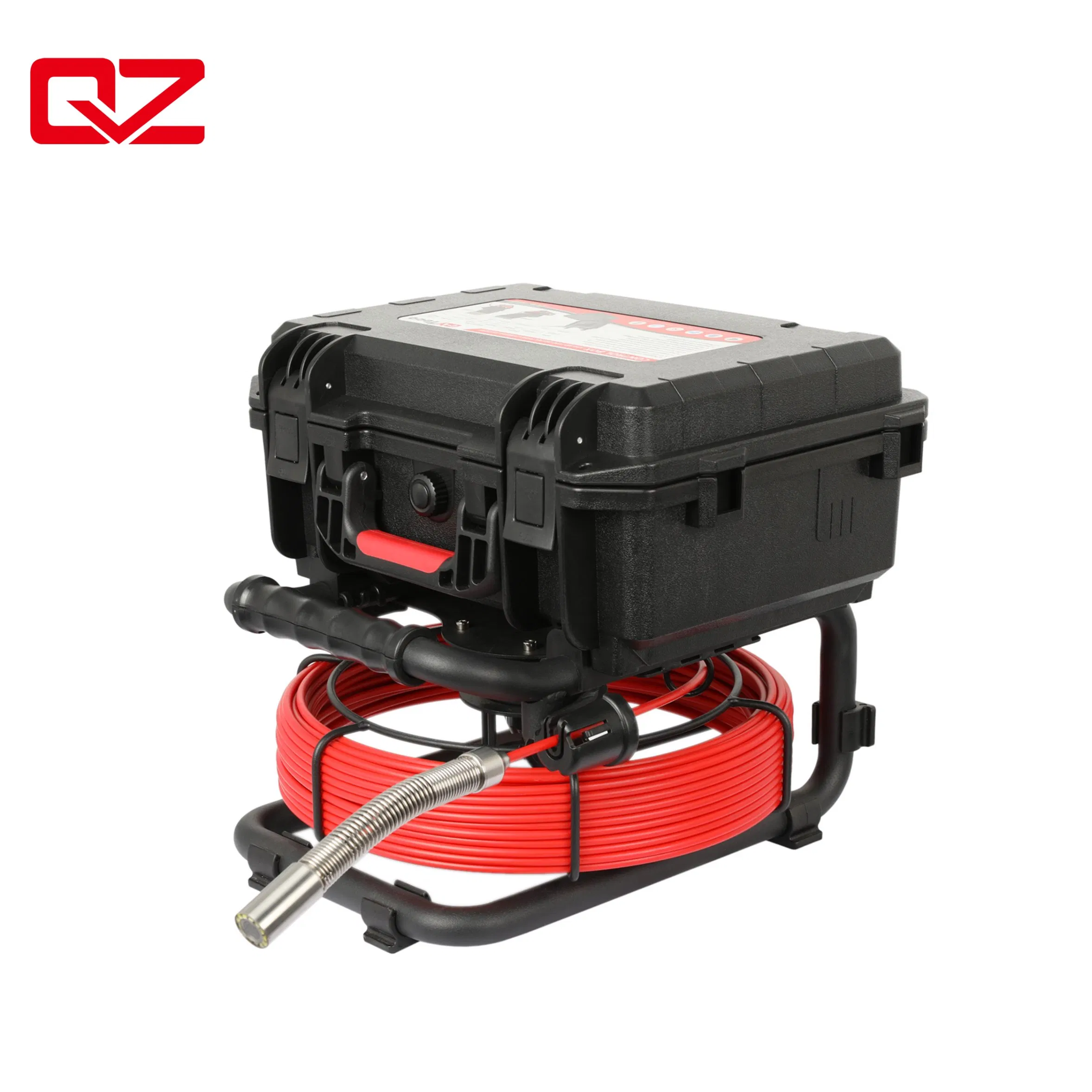 Qytech 21mm Camera Head 9 Inch 30m Cable Endoscope Camera with DVR