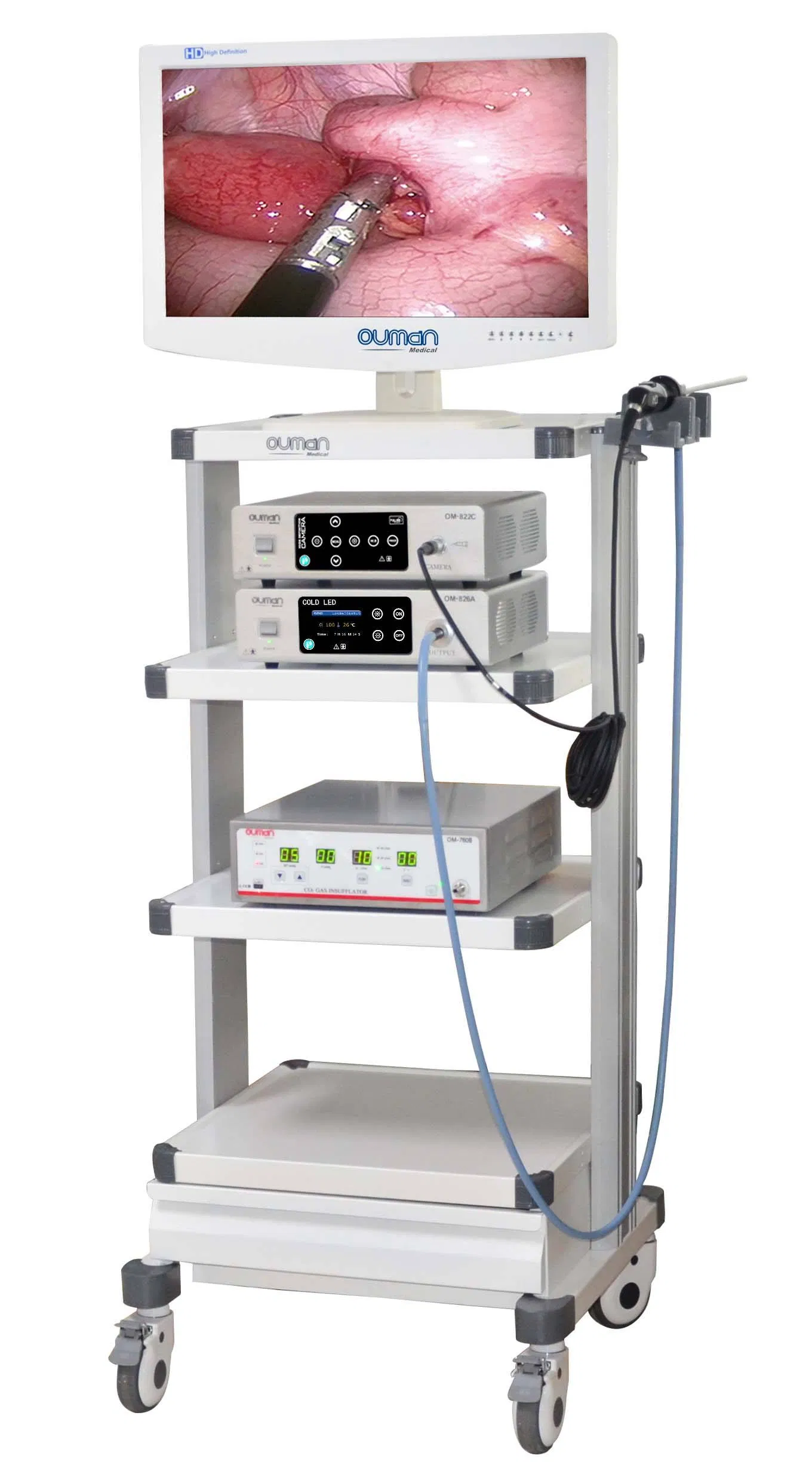 Ouman Touch Screen Medical CO2 Insufflator for Laparoscopic Surgery