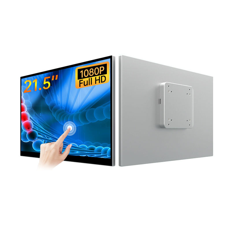 21.5 Inch FHD 1080P Vesa Mounted IPS Hdr Touchscreen Metal Frame Industrial Machine Monitor Security CCTV Display Machine Monitor Medical Grade