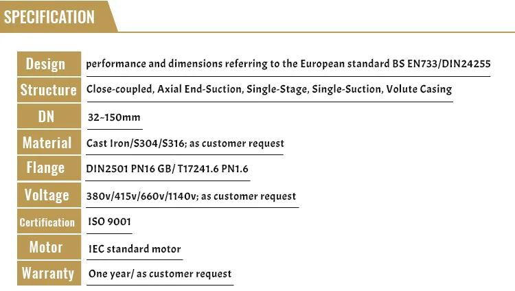 Centrifugal Water Pump