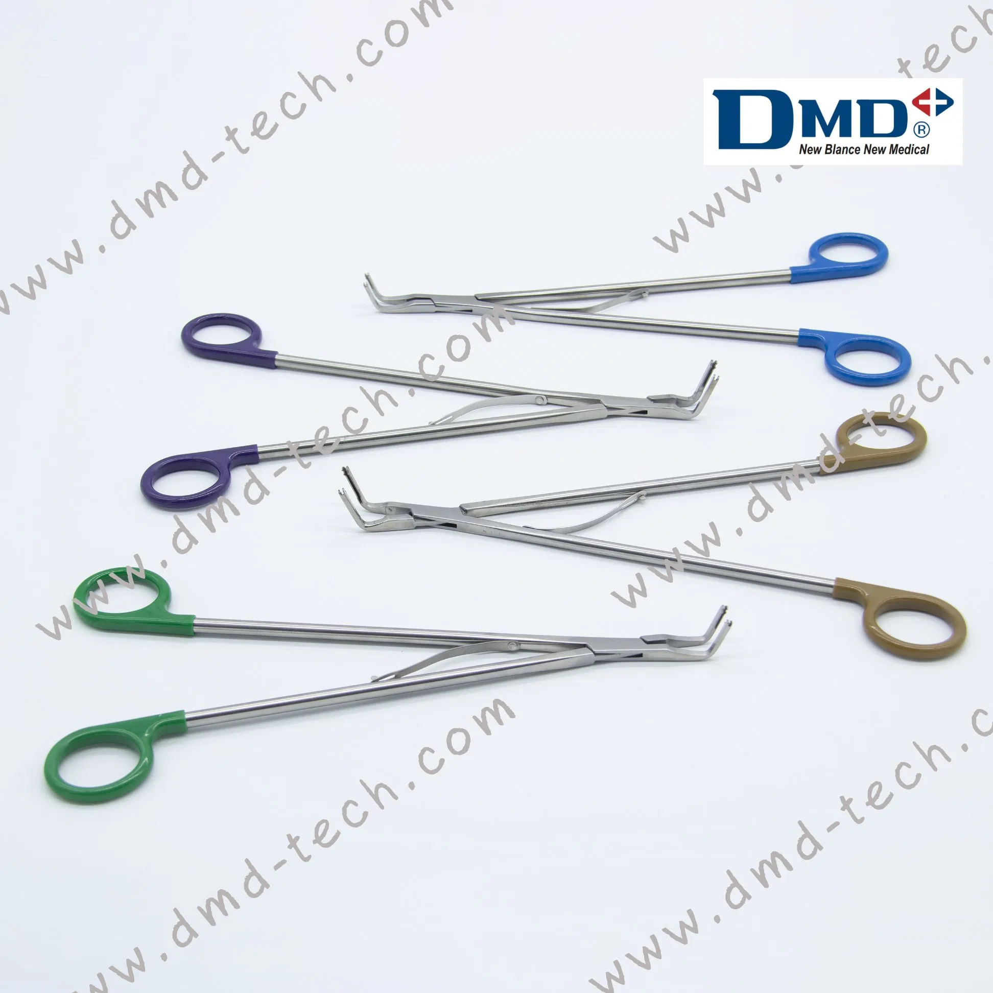 70degrees, 27cm Open Operation Metal Appliers for Large Ligating Polymer Clips