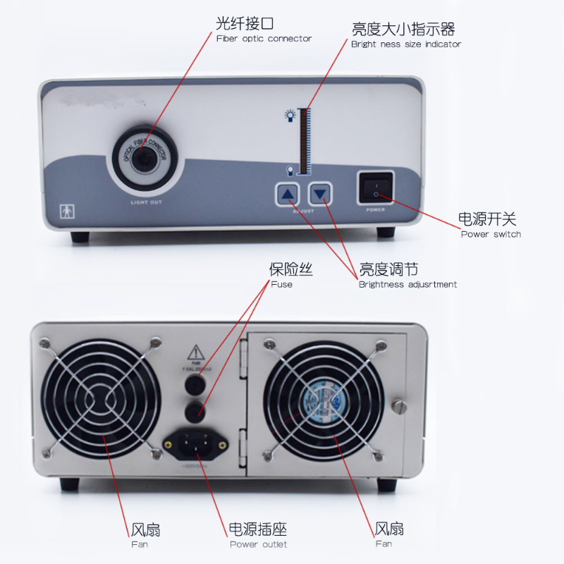 Cold Light Source for Endoscopic Camera System