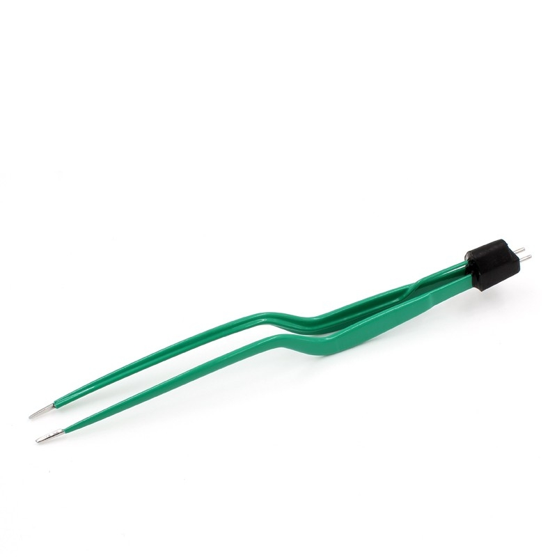 Reusable Surgical Electrosurgical Esu Bipolar Forceps Coagulation Straight/Bayonet Irrigation Forceps