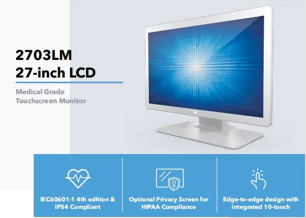 Medical Grade Touchscreen Monitor