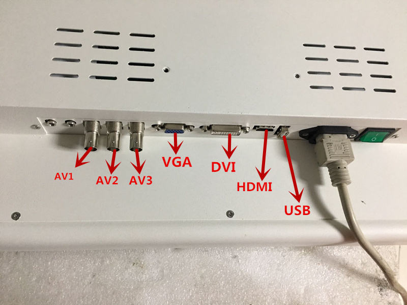 Ouman Medical Grade LED Monitor for Laparoscopy Surgery Use