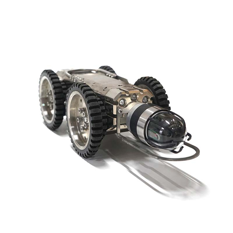 51mm Head 10 Inch Monitor Industrial Sewer Pipe Inspection Endoscope Robot Camera