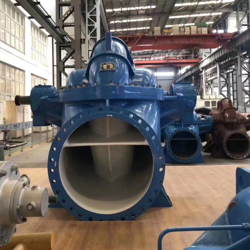 Industrial Electric High Pressure Horizontal Single Stage Double Suction Centrifugal Water Pump for Farmland Irrigation