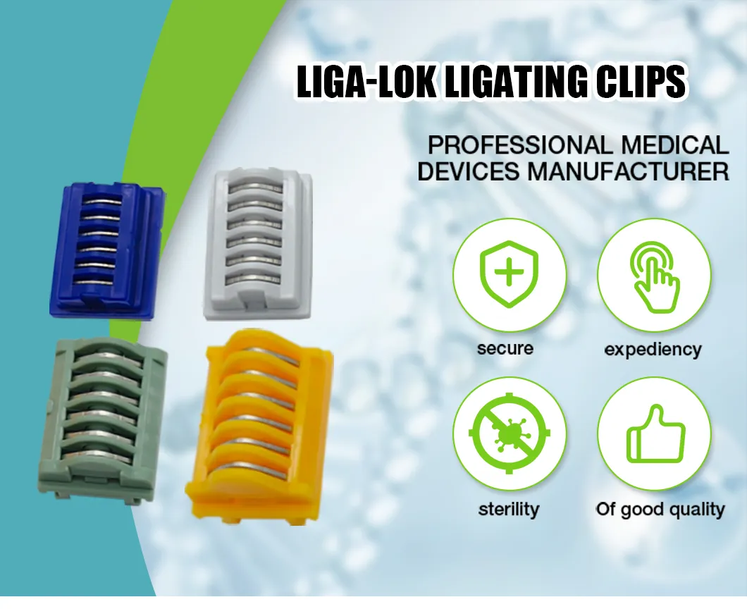 Titanium Ligating Clips