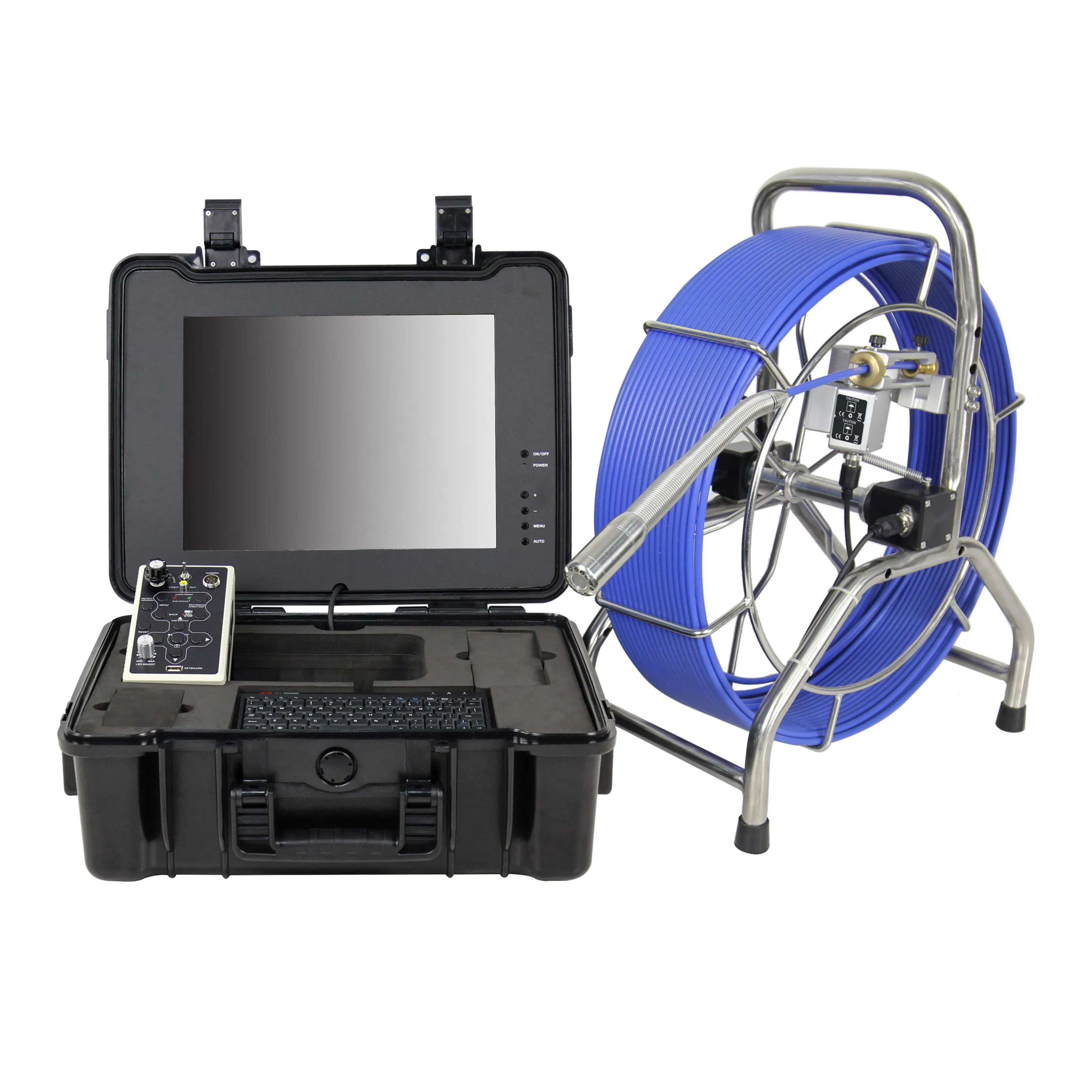 28mm Head 60m Cable Endoscope Sewer Drain Pipeline Inspection Camera for Pipe Inspection