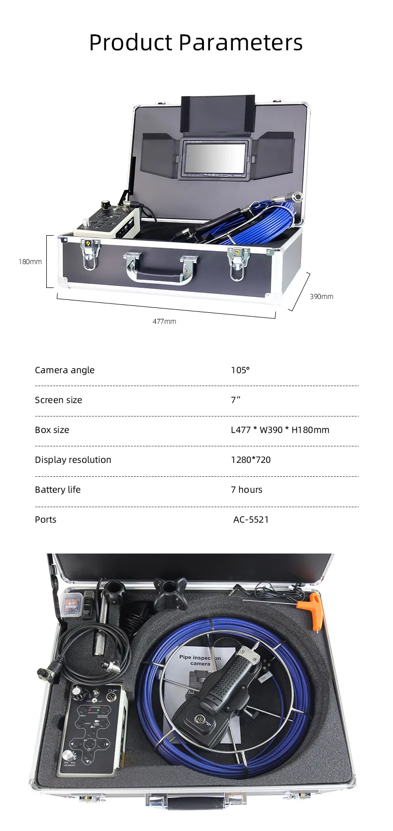 Inspection Endoscope Camera System 4