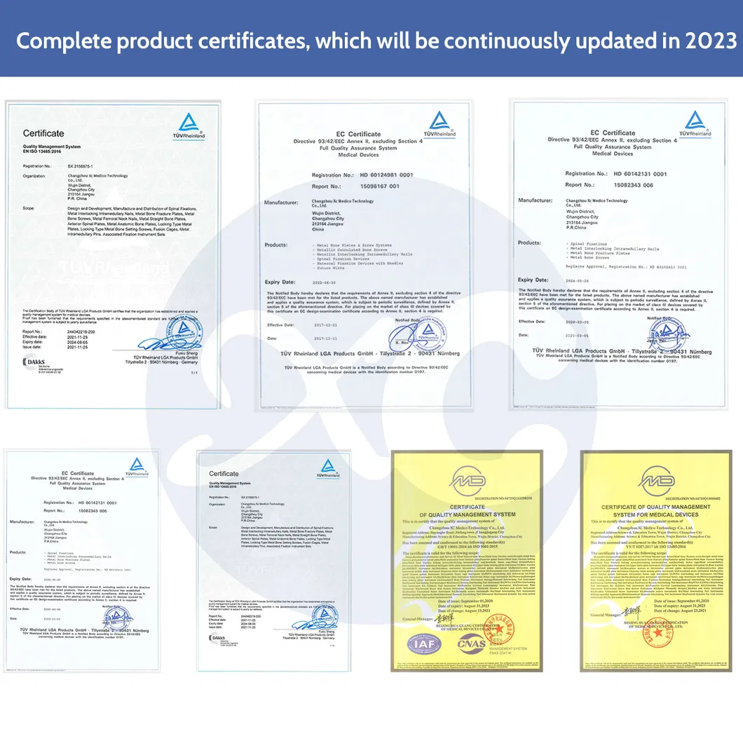 Quality Certifications