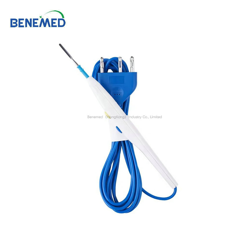 High Quality Electrosurgical Pencils, Bipolar Coagulation Forcep with Cable