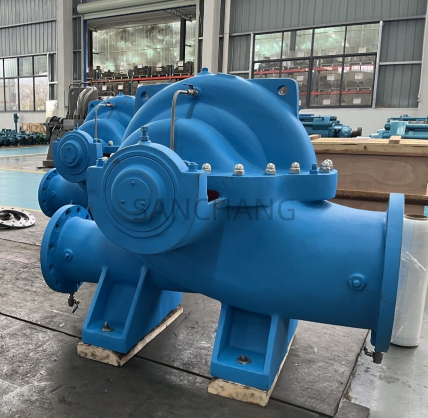 Horizontal Electric Double Suction High Flow Single Stage Split Case Centrifugal Irrigation Pump