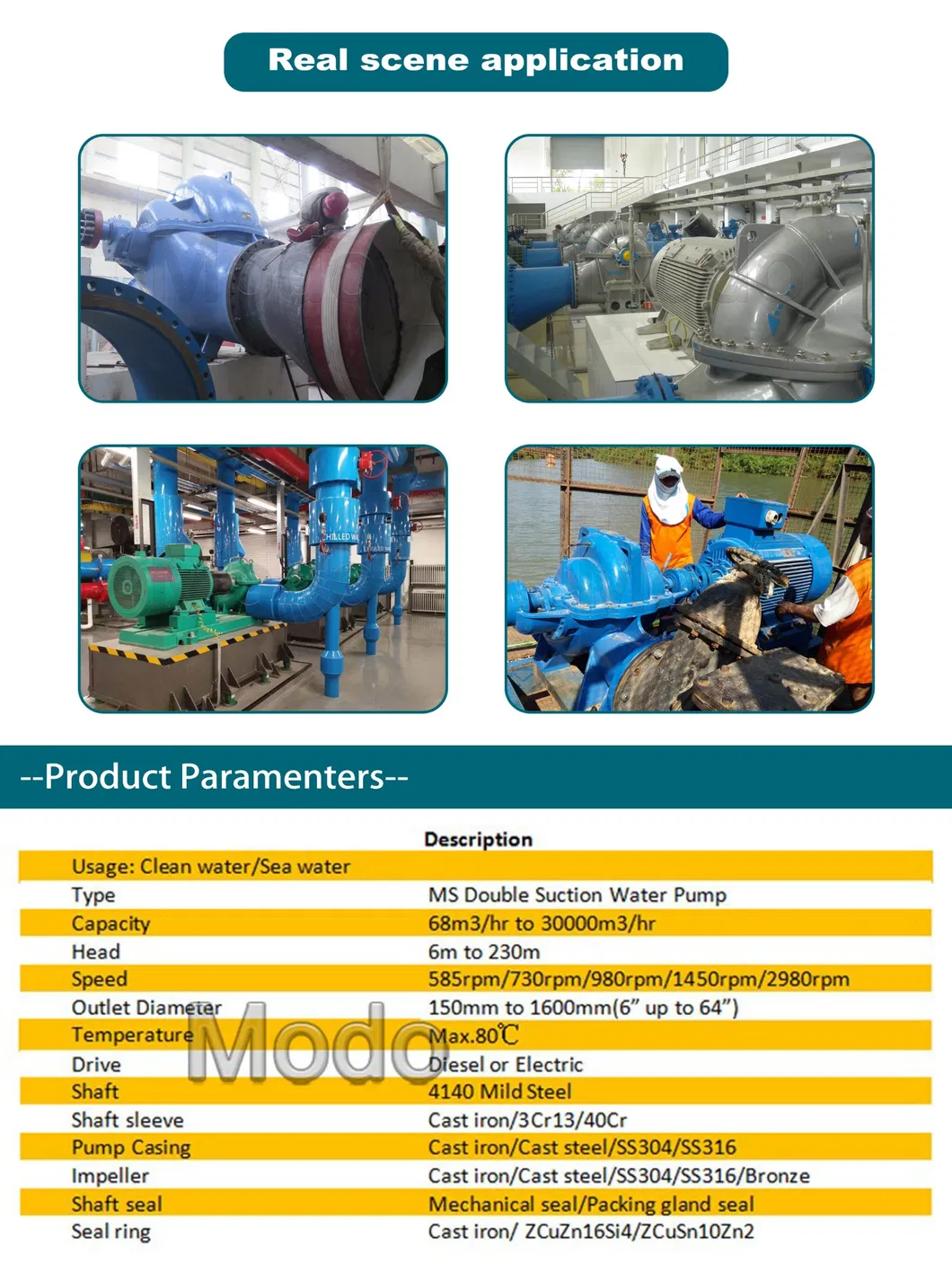 Pump Construction Detail