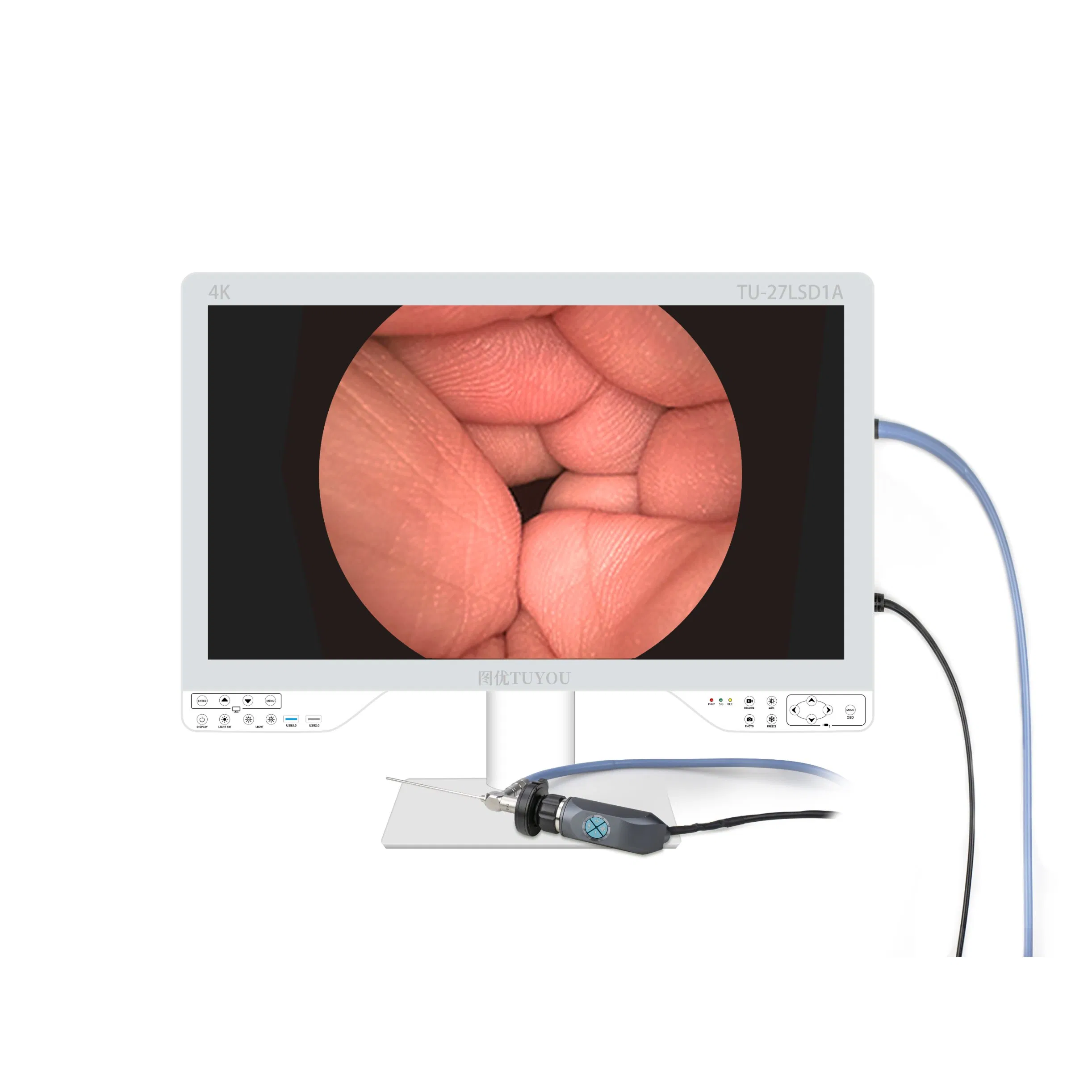 New Arrival UHD 4K Surgery Medical Grade Monitor with Light Source and Camera