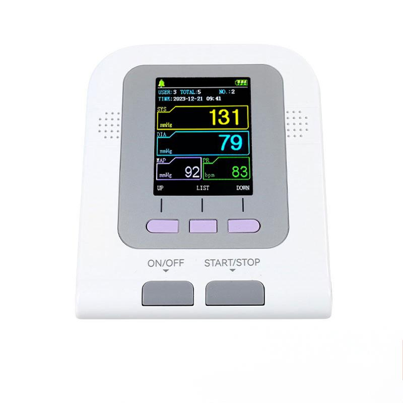 Clinical Grade Home Bp Monitor Automatic Inflation with Medical Accuracy and Arrhythmia Screening