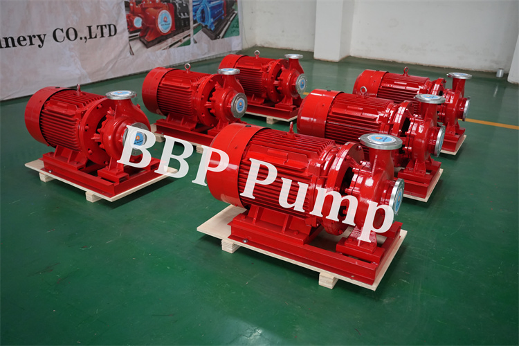Single Suction Horizontal Chemical Centrifugal Booster Irrigation Stage Fire Industrial Water Pump