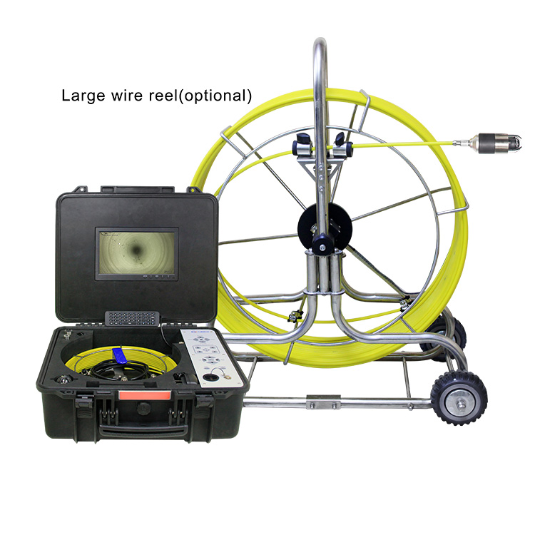 Wholesale 10 Inch Monitor Industrial Pipeline Endoscope 21mm Camera Head Portable Pipe Inspection Camera System