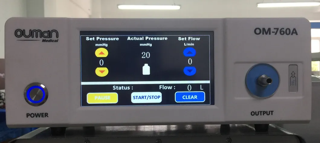 Laparoscopic CO2 Insufflator Interface