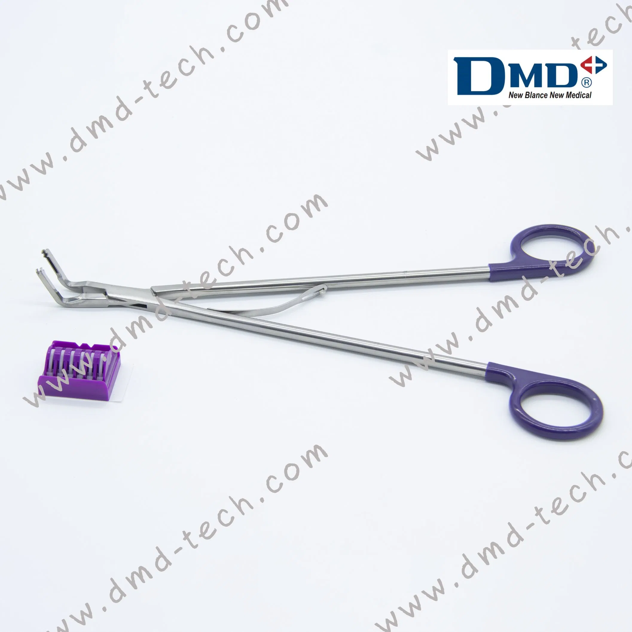 70degrees, 27cm Open Operation Metal Appliers for Large Ligating Polymer Clips
