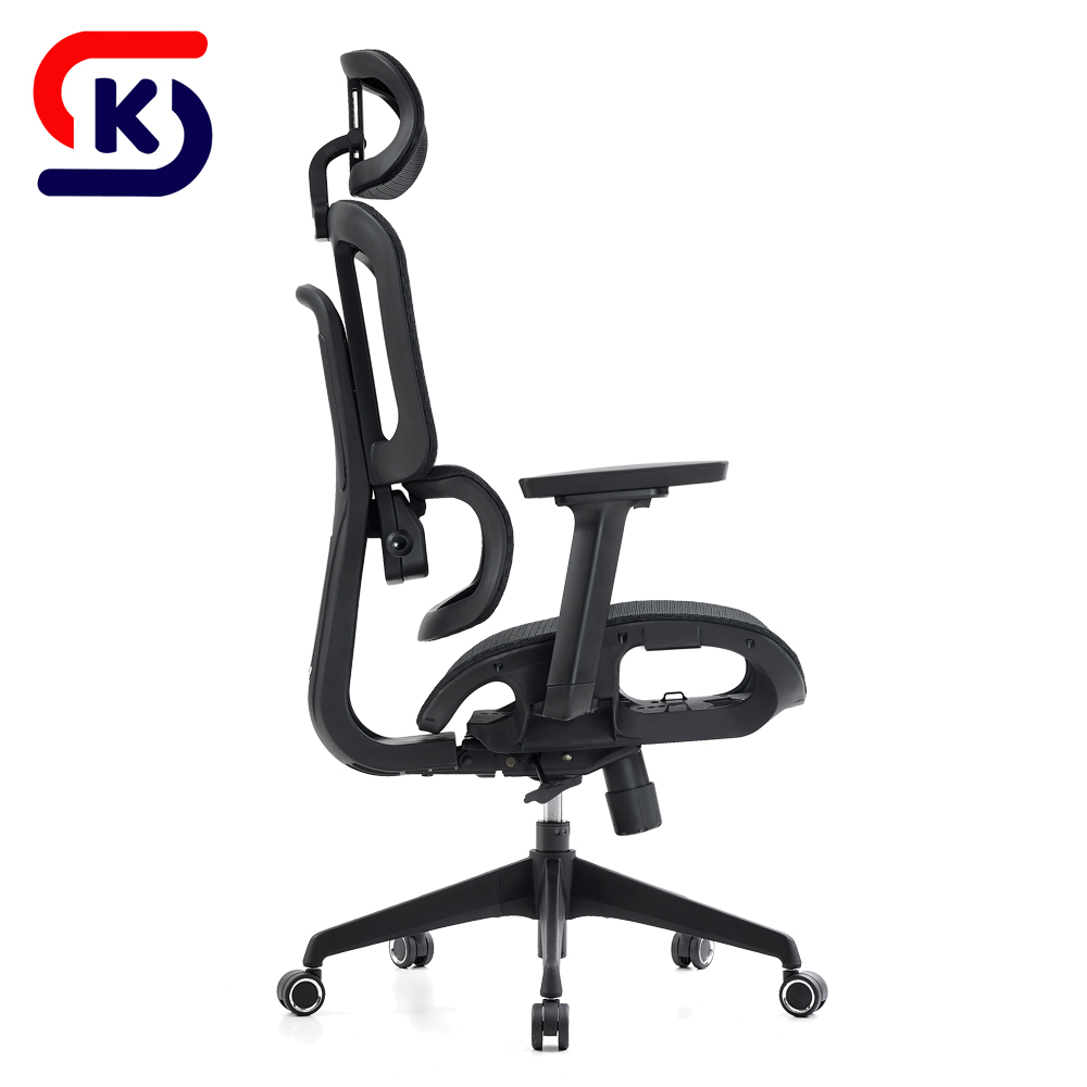 Foshan High-End Modern Executive Ergonomic Office Chair, Home Computer Desk Chair, Mesh Office Chair With Adjust Lumbar Support
