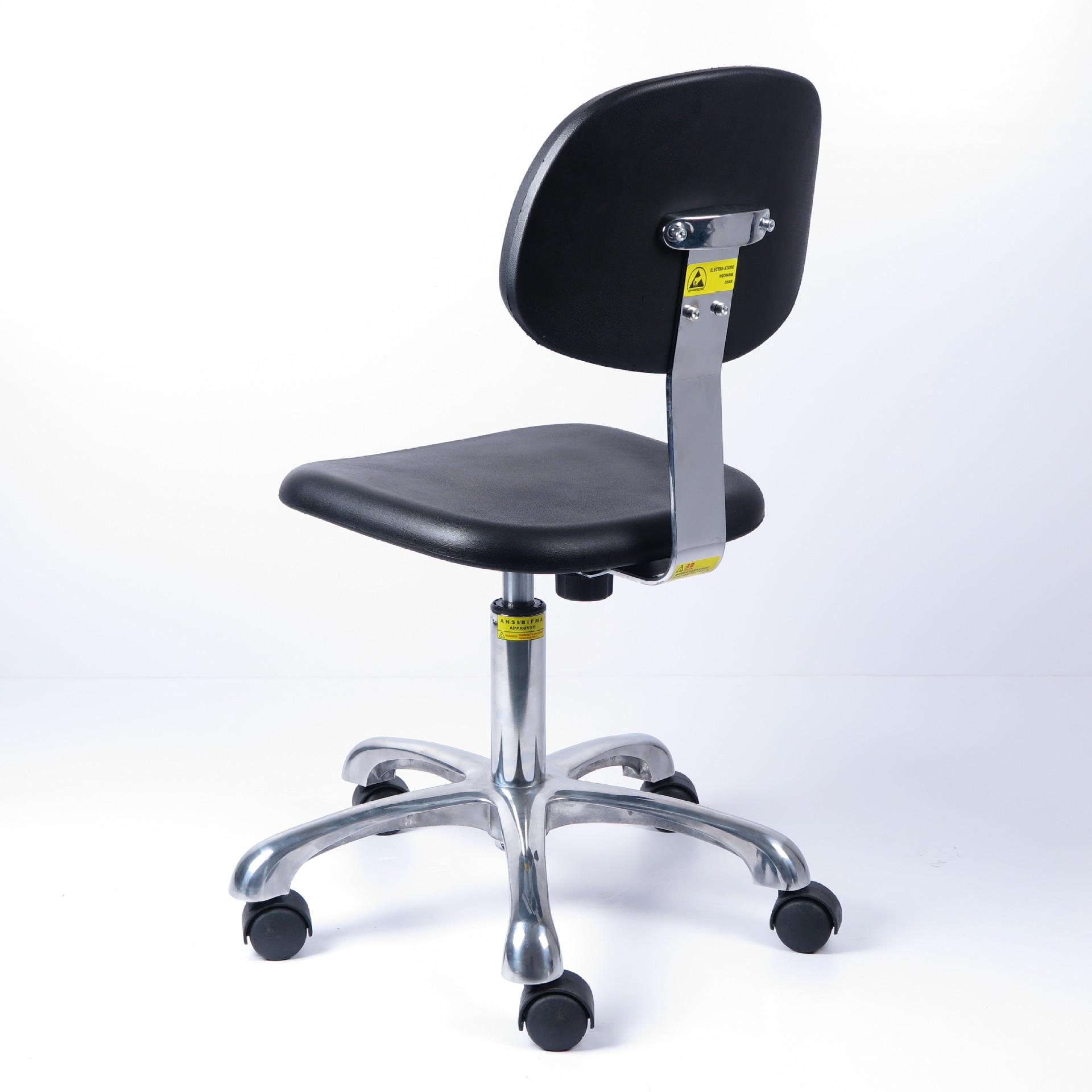 Commercial Quality Adjustable Height Swivel Drafting Stool Industrial Waterproof Scratch Resistant Furniture Laboratory Chair