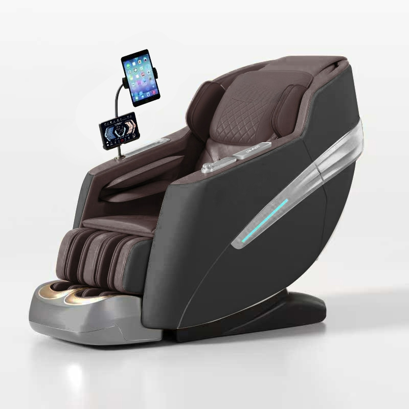 Smart APP Control Zero Gravity Full Body Massage SL Track 4D Deep Massage Bluetooth Music Heat Therapy System Massage Chair