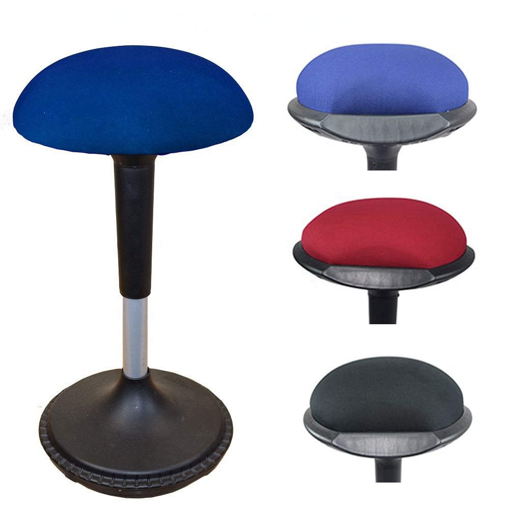 Modern Design Adjustable Height Wobble Stool Active Sitting Office Chair