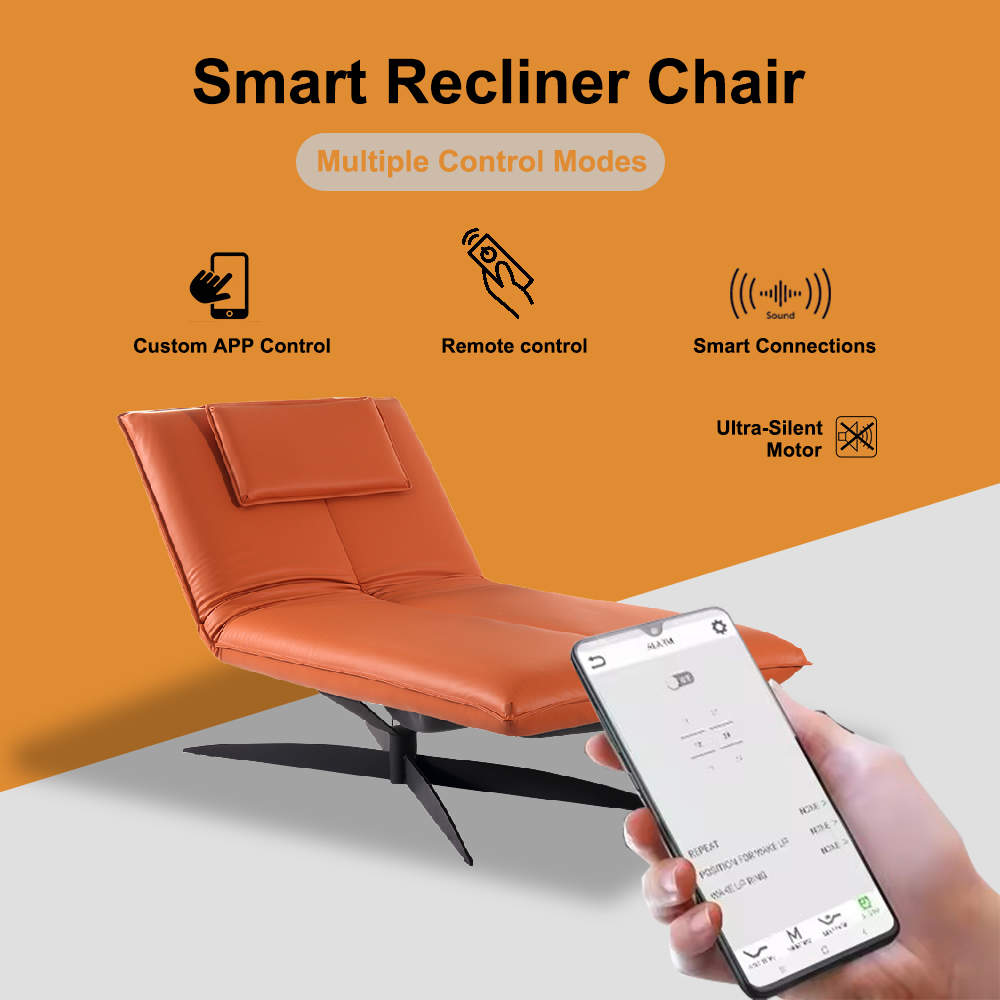 China Smart Yoga Chair Wholesale Mobile APP Wireless Remote Control Adjustable Leisure Chair Office Leisure Chair